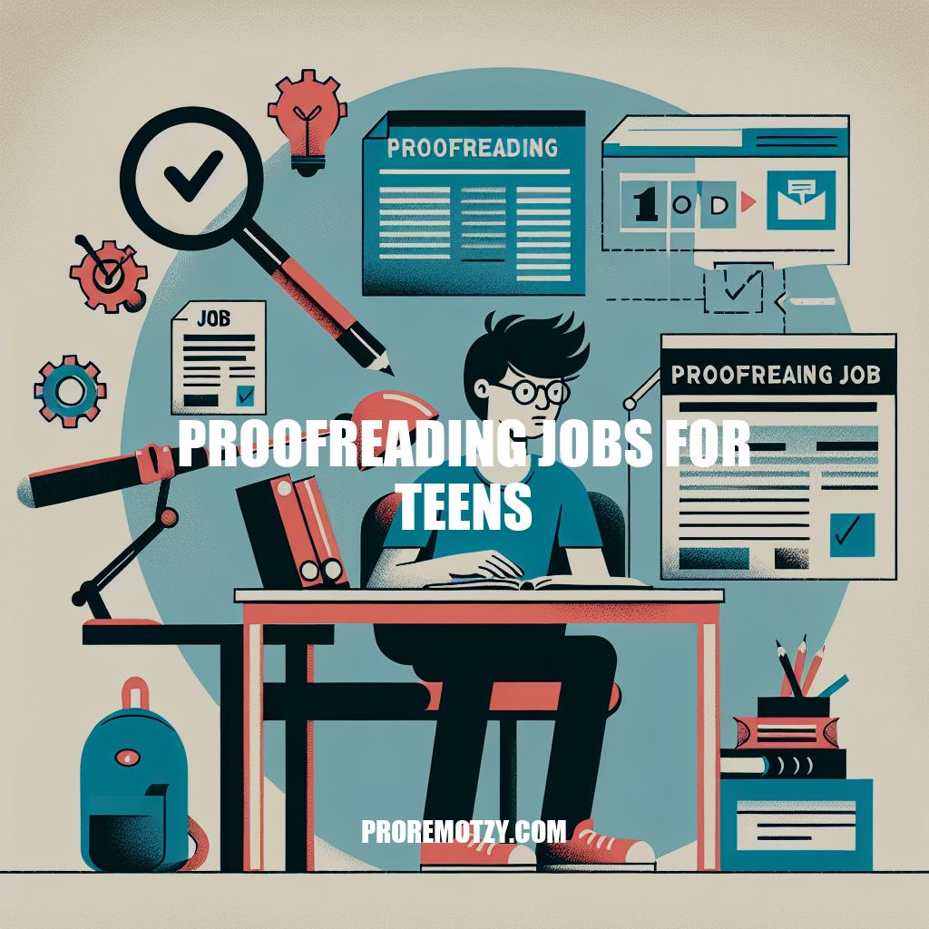 Top Proofreading Jobs for Teens: Find Opportunities Today